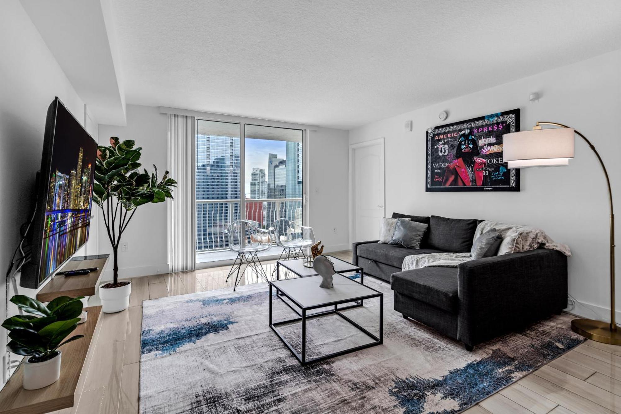 Ferienwohnung Lux 2B/2B Brickell - Free Parking Miami Exterior foto