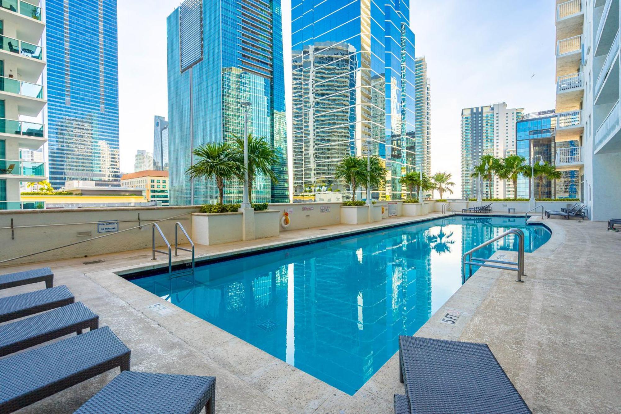 Ferienwohnung Lux 2B/2B Brickell - Free Parking Miami Exterior foto