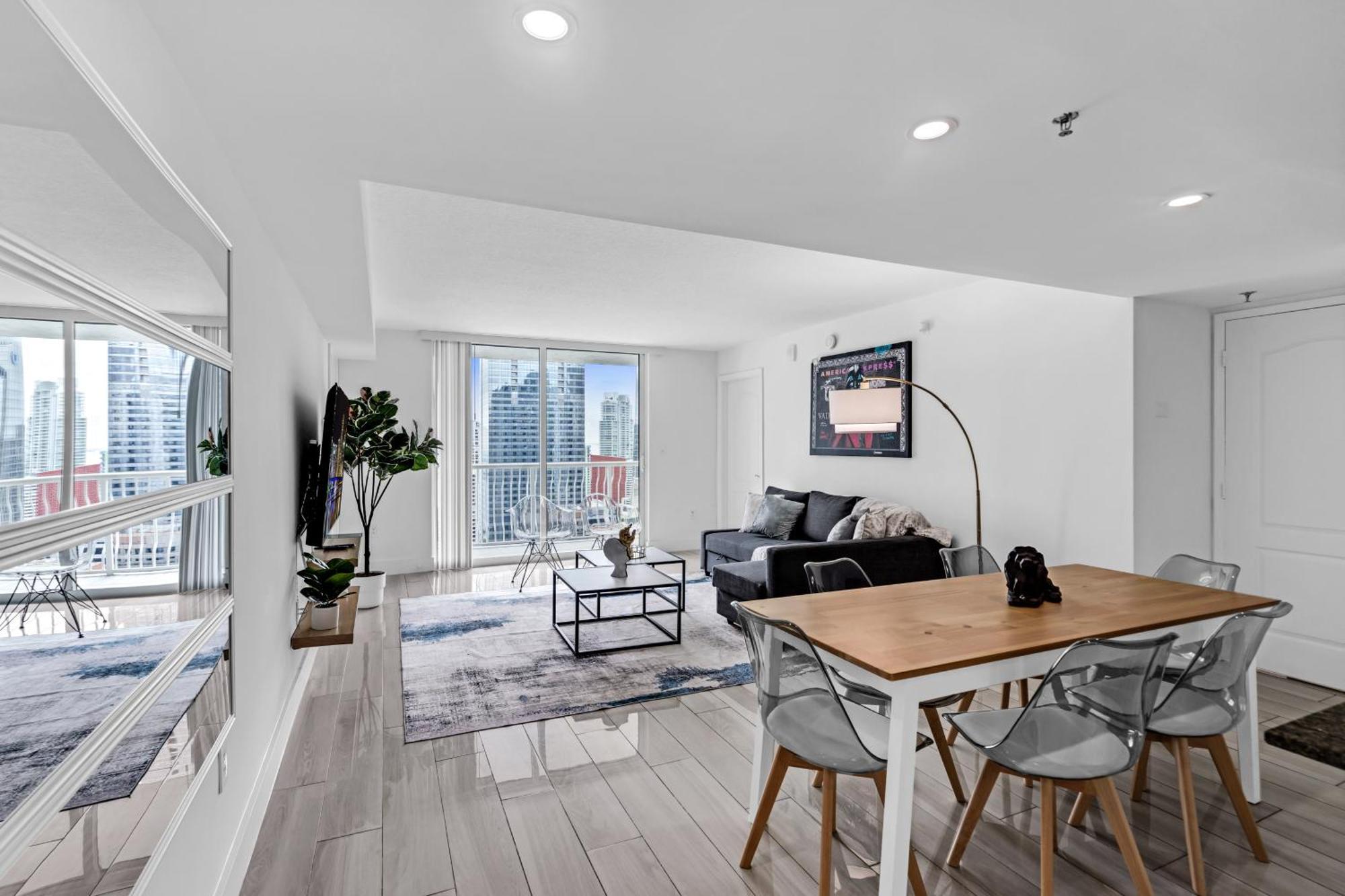 Ferienwohnung Lux 2B/2B Brickell - Free Parking Miami Exterior foto