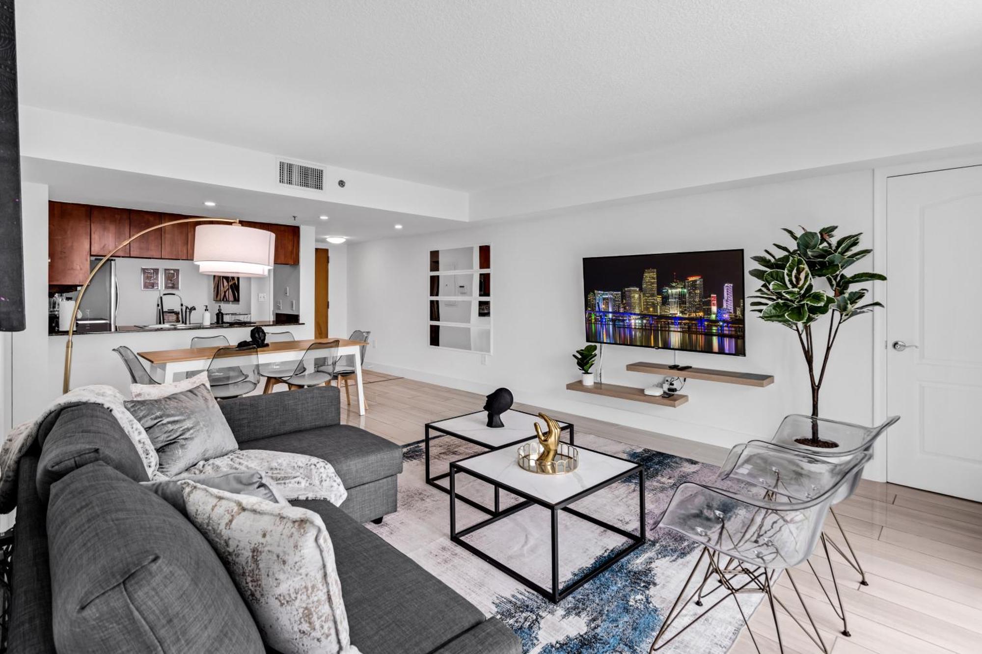 Ferienwohnung Lux 2B/2B Brickell - Free Parking Miami Exterior foto